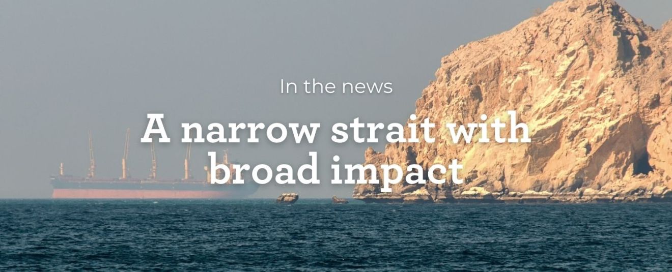 2026 GLL Blog post 8 Logistics Politics Strait of Hormuz